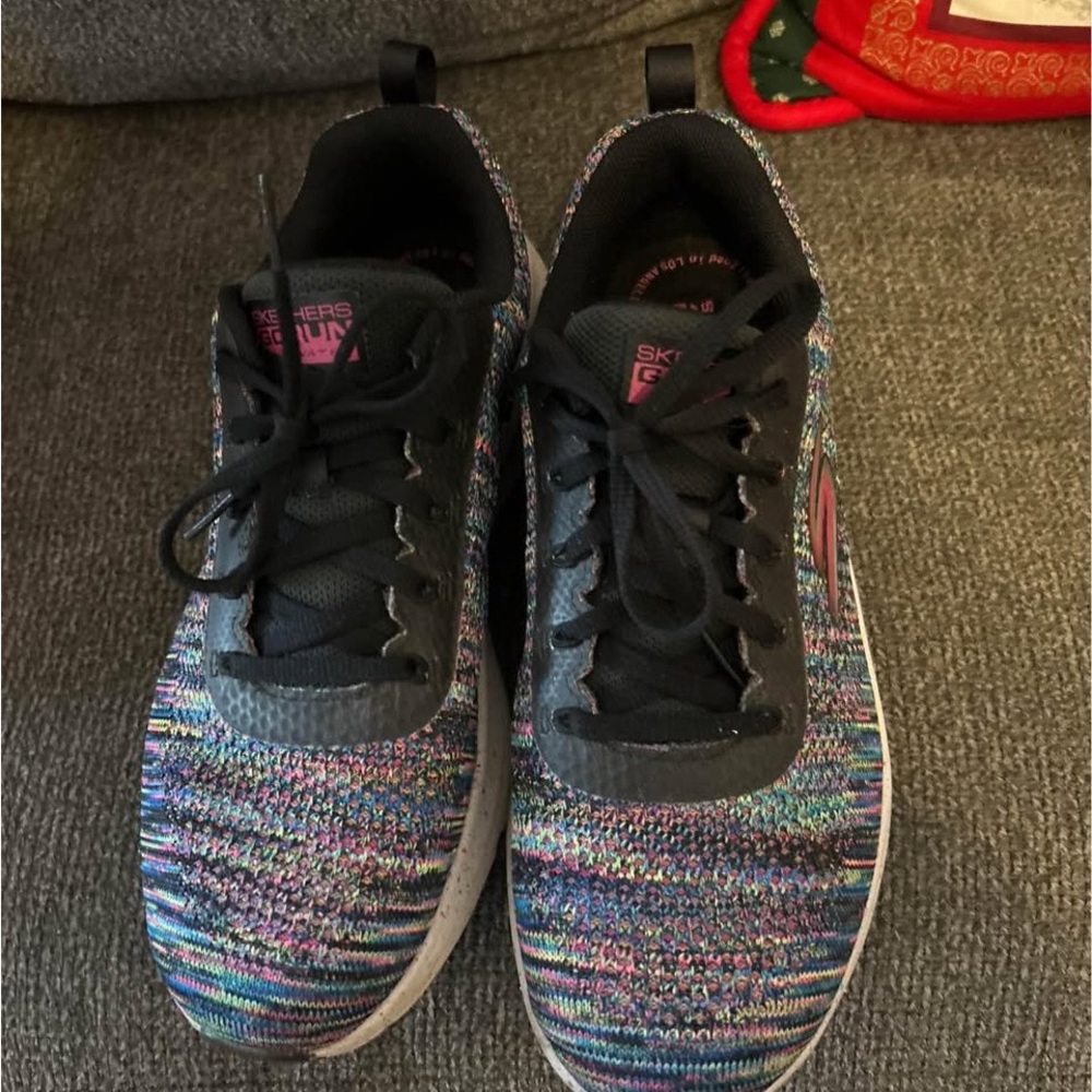 Skechers Multicolor Knit Sneakers